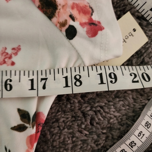 Bobbie Brooks Women’s Dress Knee Length Soft Flowey Pink Floral Boho Size Medium - Picture 3 of 9